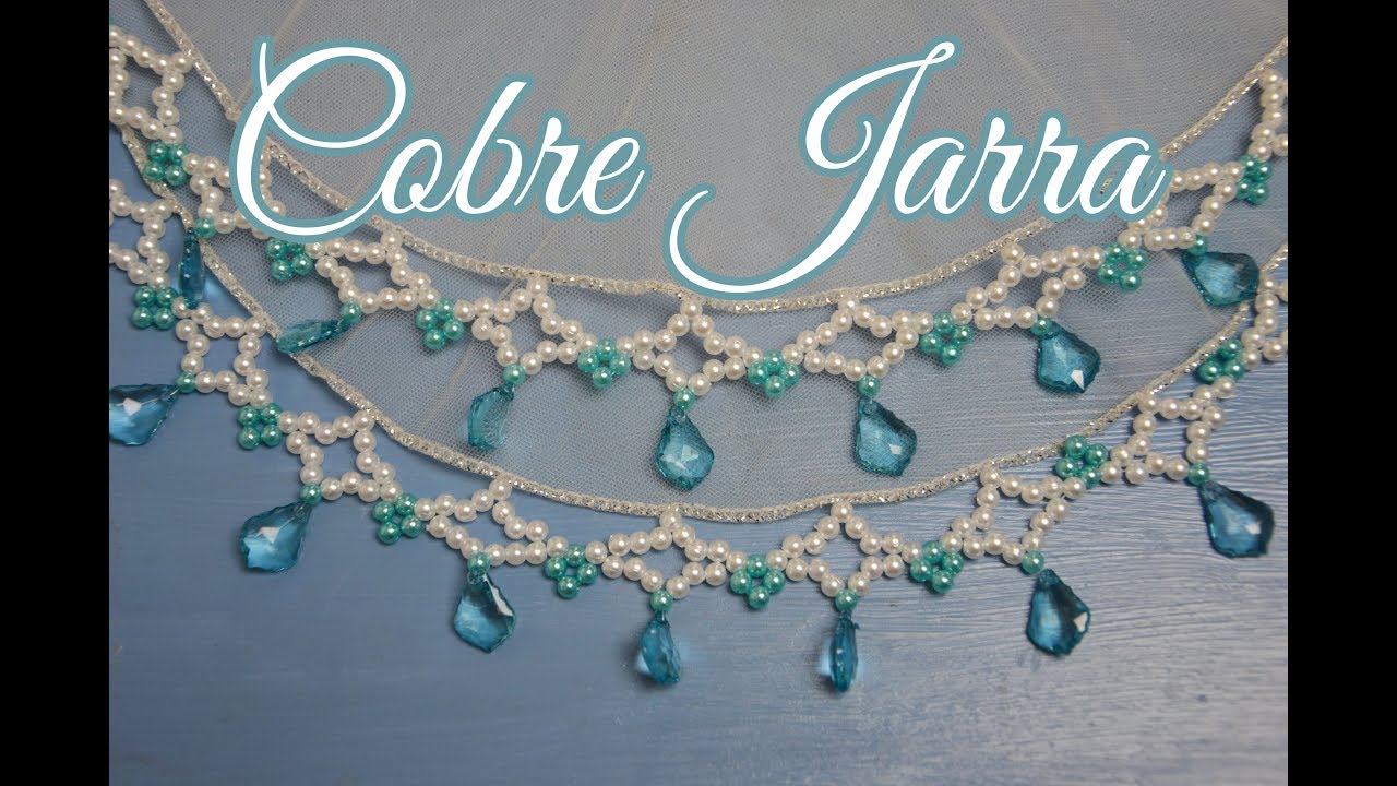 Cobre jarra com pedraria [TUTORIAL]