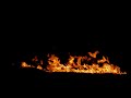 Action stock footage with a black screen 31  fire