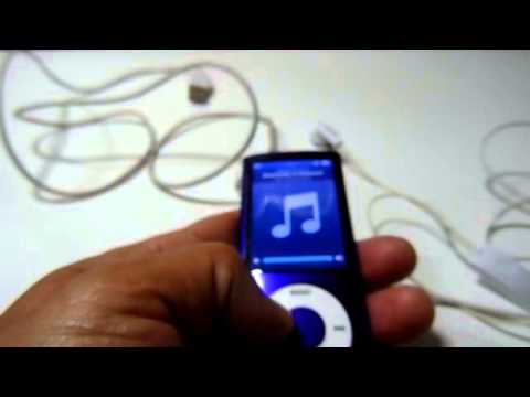 ipod nano 5g 8gb morado con camara de video modelo a1320 - YouTube