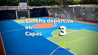 ✓ ⚽ PINTURA para CANCHAS deportivas | SIKA SPORT LINE | proceso de  aplicación. - YouTube