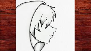 Anime Boy Drawing Tutorial for Beginners ✍️ Step by Step Easy Pencil Sketch