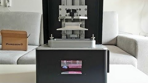 DLP 3D Printer - Phrozen Shuffle // Z Axis Calibration // Pre-Printing
