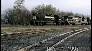 1997_05_01 NS Alexander to Tolono IL High Hood's & Road Railer