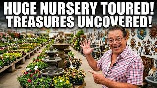 This must be the biggest garden nursery I've ever seen! They have everything, see what Giggi bought