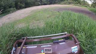 Grasshopper 900 Series Tractor with Peruzzo 1600HD (63") Heavy Duty Flail Mower Attachment