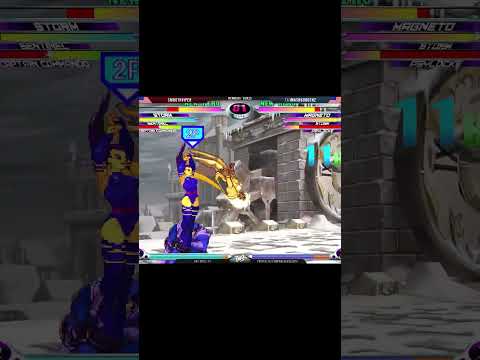 MvC2: GoForBroke - Magneto Double Assist Combo (Typhoon + PsyBlade) .:9.14.24:.
