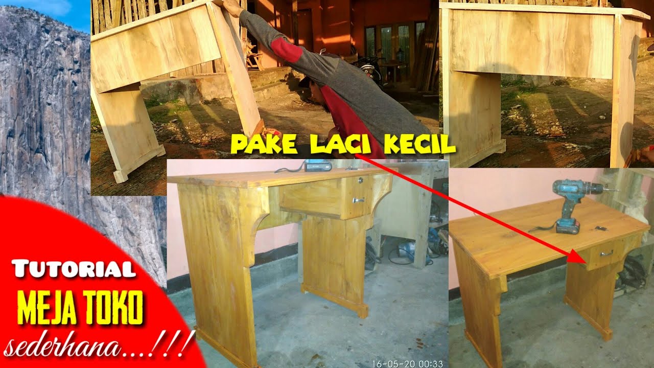  Meja  toko sederhana  YouTube