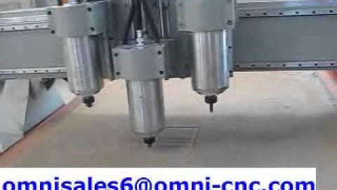 Omni 3 water cooling spindle with 3 different type tool