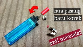 CARA MUDAH PASANG BATU KOREK