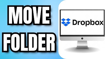 How To MOVE Your DROPBOX FOLDER