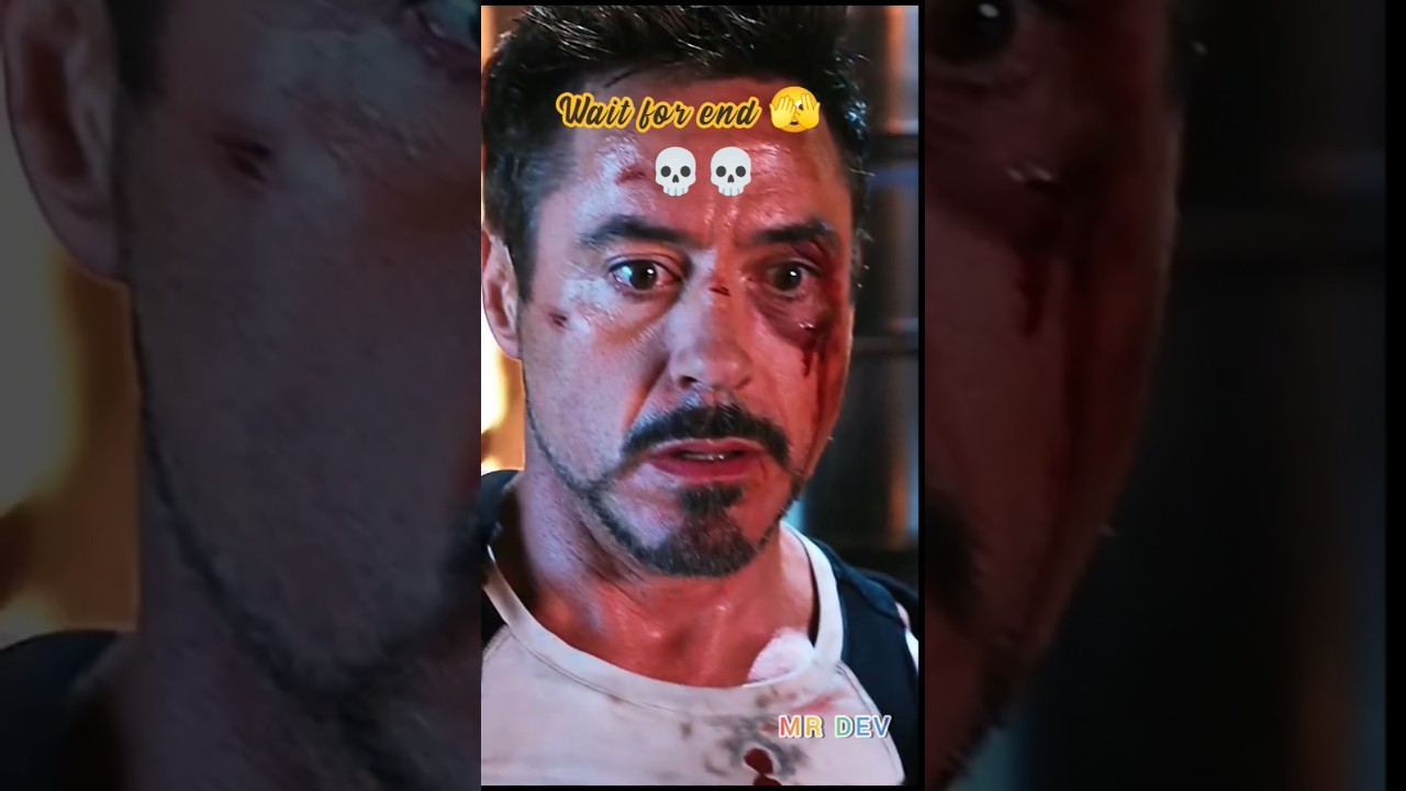 Wait For End 😱🔥 | Hollywood Action Scene | Movie Shorts #shorts #ironman