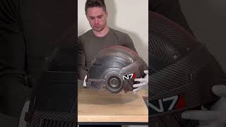 Unboxing the mass effect helmet #masseffect #gaming #unboxing #cosplay #shorts