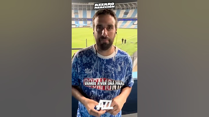 #Racing a la final de la #copasudamericana. La #reacción de #flavioazzaro desde el #cilindro