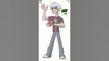 Saad 10 Redesign Fanart 2 Speedpaint #ben10 #speedpaint #ibspaint #shorts