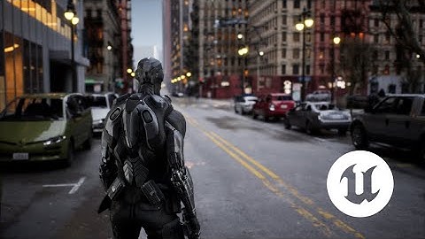 Create a Sci-Fi Action Third Person Game in Unreal Engine 5 (Course Trailer)