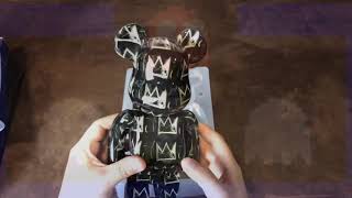 Unboxing Be@rbrick - Ep.07 Jean Michel Basquiat #8 100%+400%