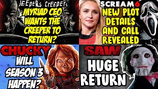 Jeepers Creepers Update, Scream 6 Plot Details, CHUCKY Season 3, Saw X LEAK