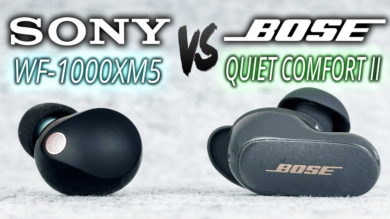 Bose QuietComfort Ultra Headphones vs Sony WH-1000XM5