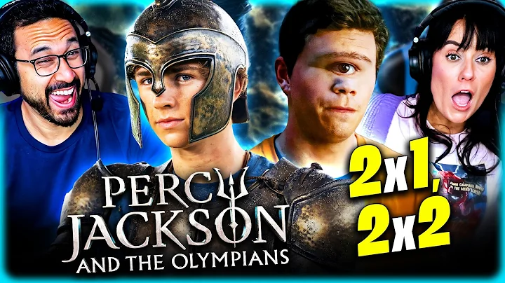 PERCY JACKSON AND THE OLYMPIANS Season 2 Episode 1 & 2 REACTION!! Sea Of Monsters | Disney Plus