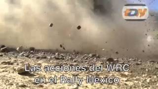 Benito Guerra en el Shakedown del WRC Rally Mรฉxico 2014