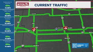 TRAFFIC ALERT | Crashes in Toledo metro area: 8 a.m. update
