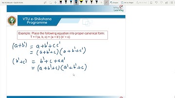 Module 01 - Canonical Forms
