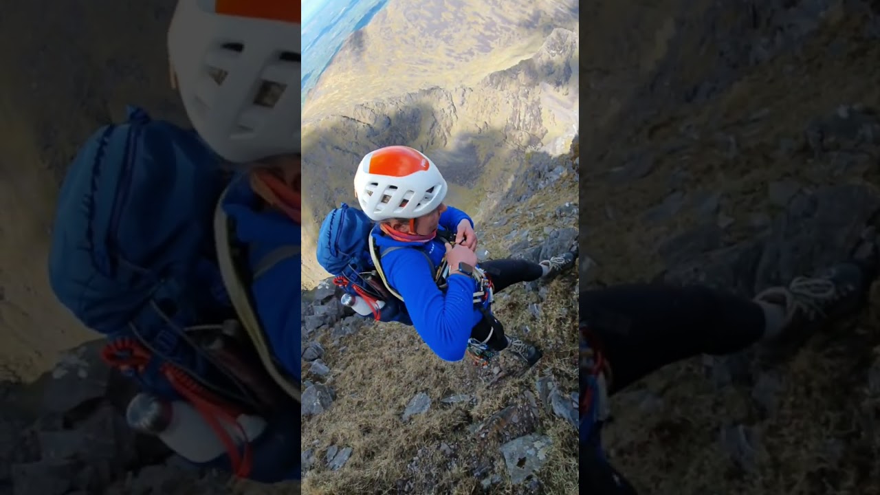 Carrauntoohil via Howling Ridge and descent by the Balcony with Aurora before and after.