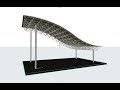 ARCHICAD TRUSS : Membuat Space Frame Lengkung - Curved Surface [MORPH]+ Atap Lengkung {SHELL}