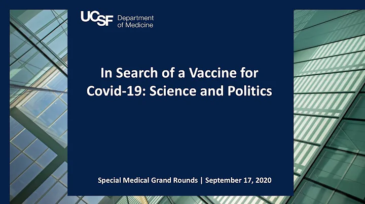 In Search of a Vaccine for Covid-19: Science and Politics
