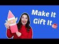 CHRISTMAS ELF GIFT BAG CRAFT With Jukie Davie!