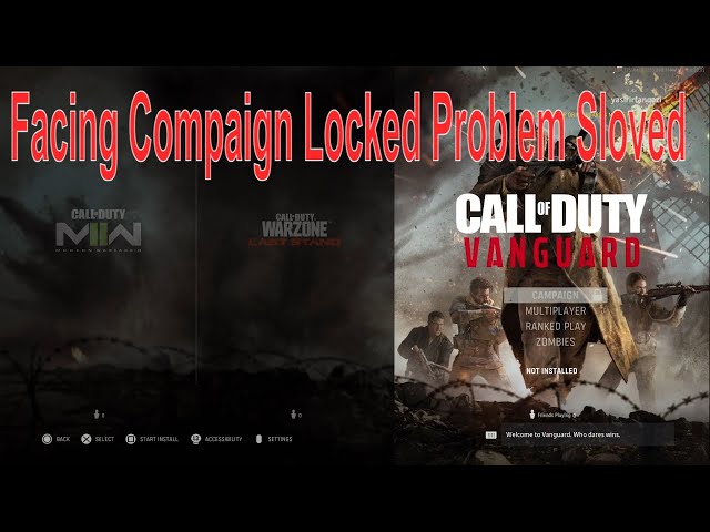 I have problems downloading the campaign mode for COD Vanguard. PS5 : r/ playstation