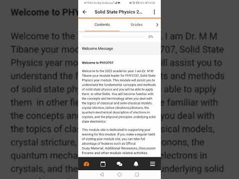 how to find assignments in the moodle app #moodle #unisa#education #app