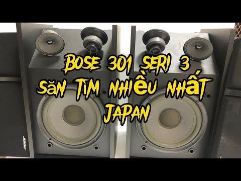Video Bose 301 seri 3 . Hàng rất hiếm tại thị trường nhật - youtube