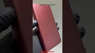Honor Magic 8 Pro Telone flip case - burgundy #honormagic8pro