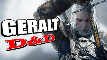 How to build Geralt of Rivia from the Witcher | Dungeons & Dragons
