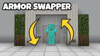 Armor Stand Swapper(ALL 4 ARMORS) Tutorial in MINECRAFT BEDROCK!!! screenshot 4