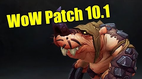 Dragonflight Patch 10.1 has MOLE MEN (Niffen)