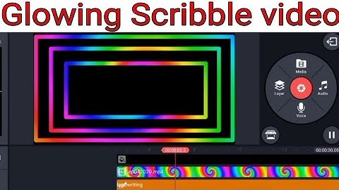 How to make Neon Border in Kinemaster | Neon Border |