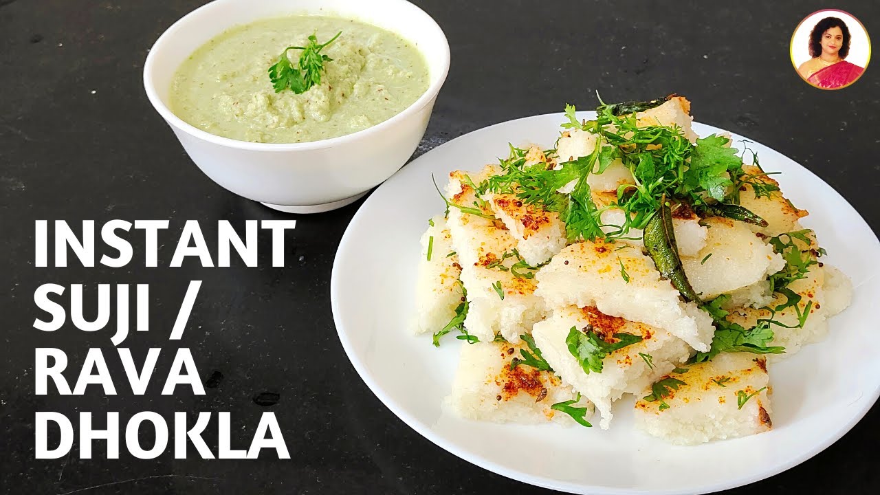 Amaranth sooji oats dhokla