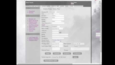 CDMS - How to add people to the CDMS.