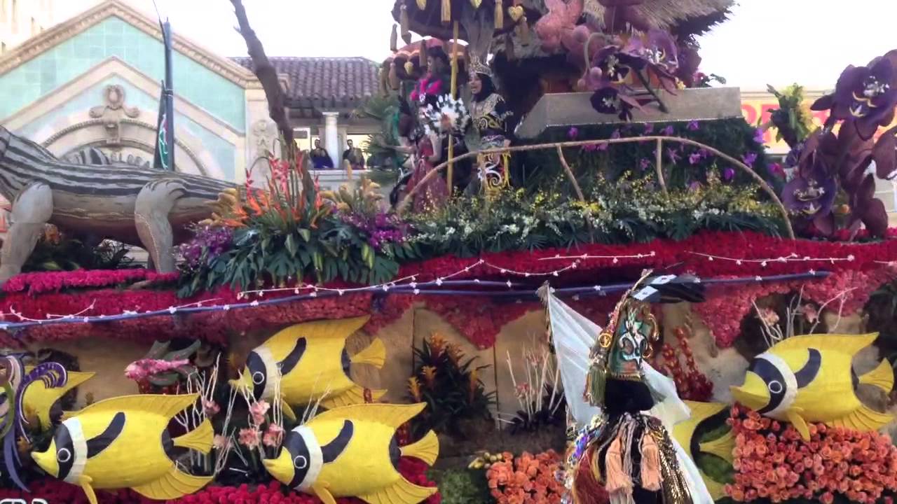 Indonesia Rose Parade 2014 in Pasadena California - YouTube