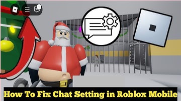 How To Fix Chat Setting in Roblox Mobile | Fix Can