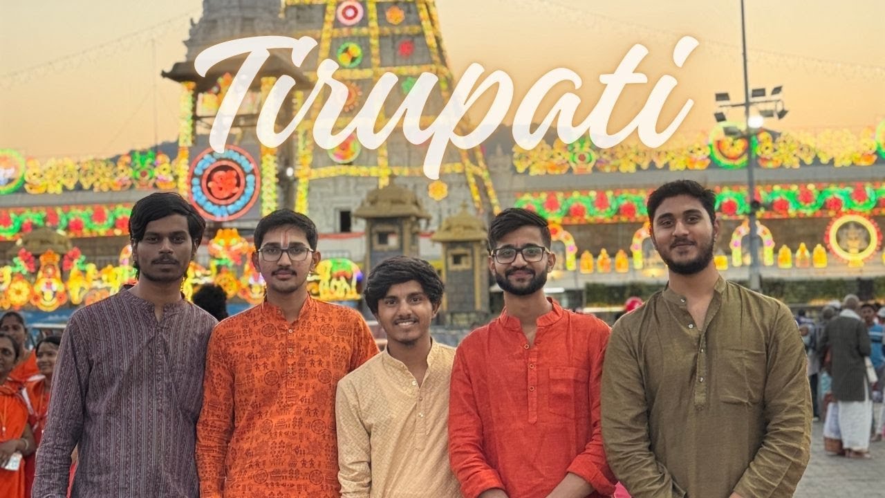 Hyderabad to Tirupati & Kalahasti Vlog | Travel Guide, Temple Darshan