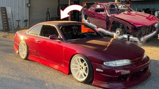 LS2 240SX BUILD IN 10 MINUTES