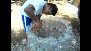 Basureros de botellas plÃ¡sticas