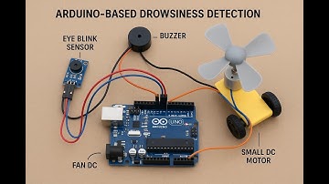 Arduino based drowsiness detection