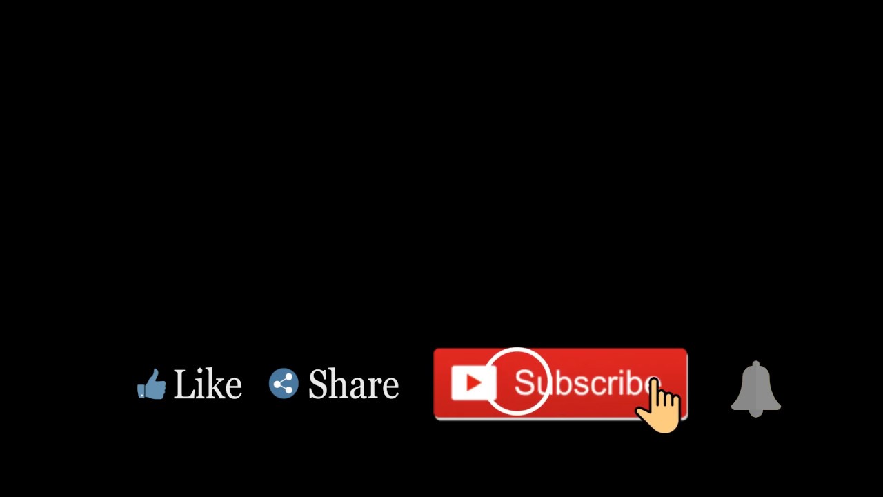 like share and subscribe transparent background animation | FREE - YouTube