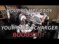 How to upgrade your Holset HX35 turbo to HX40 billet compressor wheel | OM605 OM606 Superturbodiesel