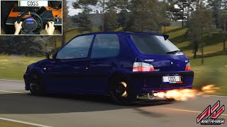 Peugeot 106 GTI - Assetto Corsa | CAMMUS C5 Wheel screenshot 5