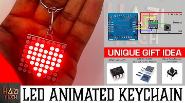 LED Animated Keychain | Valentine